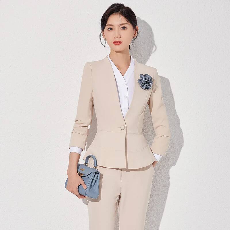 Women'S Formal Wear Pantsuits - Formal Uniform Styles Women Business Work