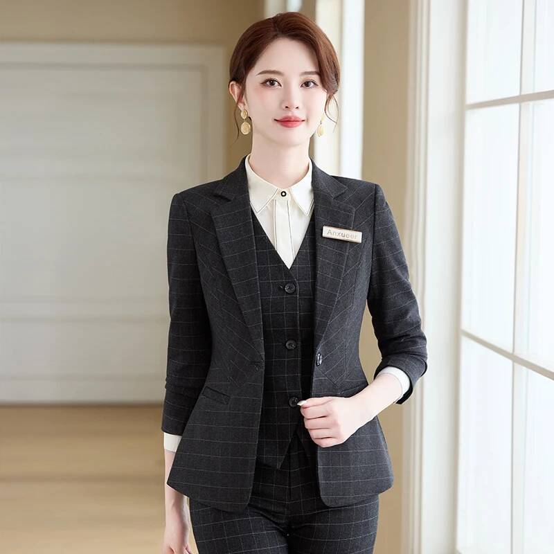 High Quality Fabric Autumn Win - Women'S Formal Wear Pantsuits ulasan dan harga