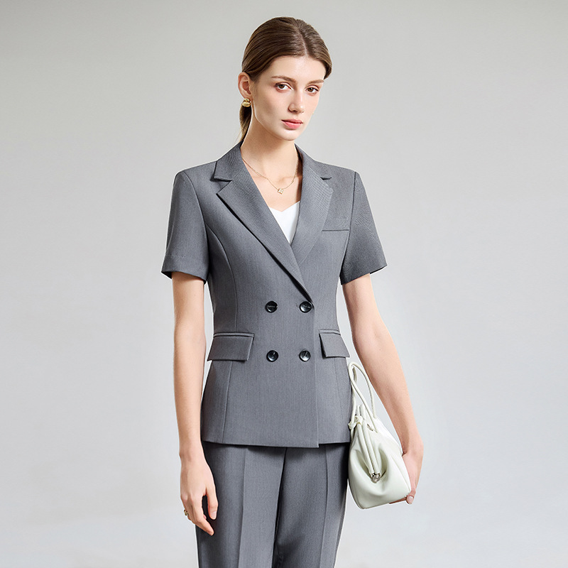 Women's Summer Thin Short-Slee - Women Formal Wear Interview ulasan dan harga
