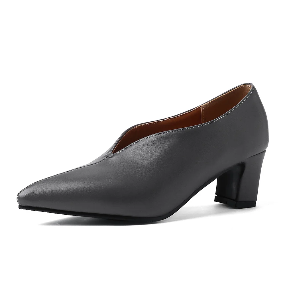 Brand New Pointed Toe Black Gr - Women Formal Wear For Office ulasan dan harga