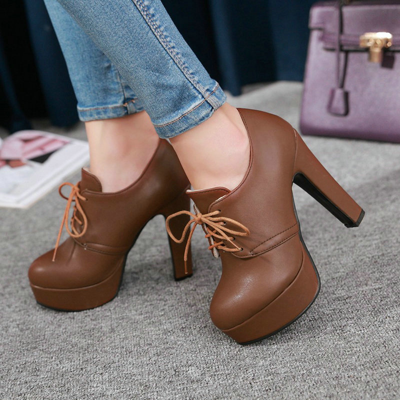 Round Toe Brown Black Gray Lac - Vintage Women'S Formal Wear ulasan dan harga
