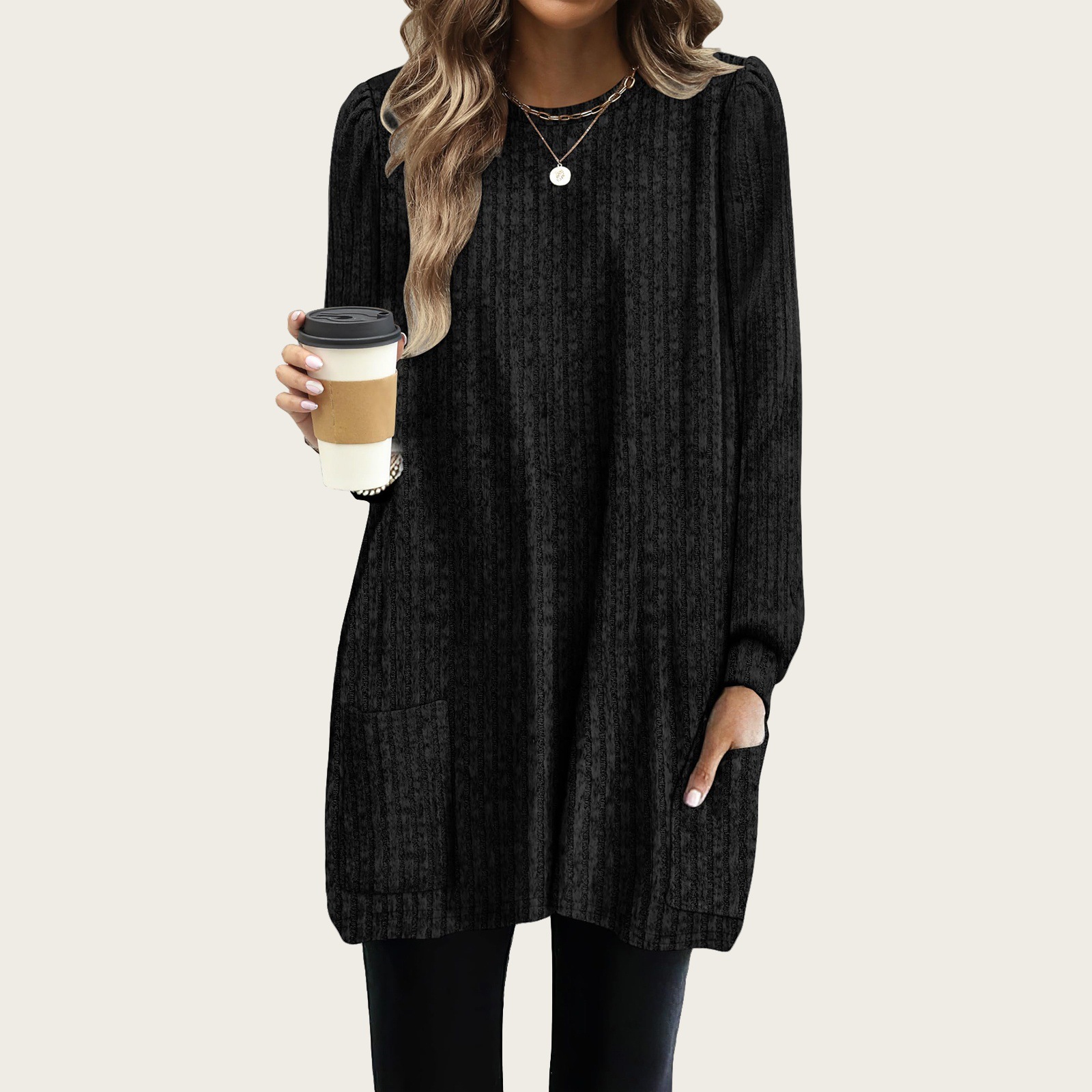 New Spring Women Long Shirts P - Women'S Formal Wear Blouse ulasan dan harga