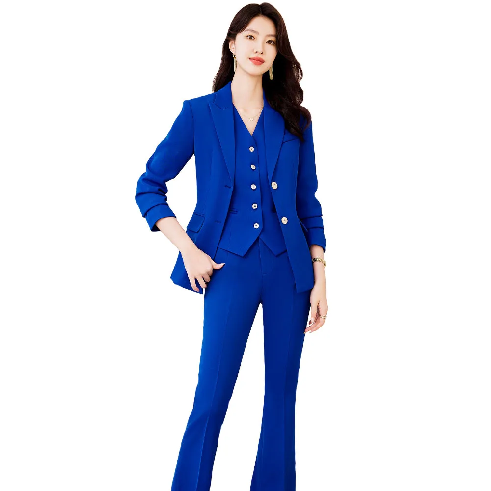 Pop High Quality Fabric Formal - Women'S Formal Wear Pantsuits ulasan dan harga