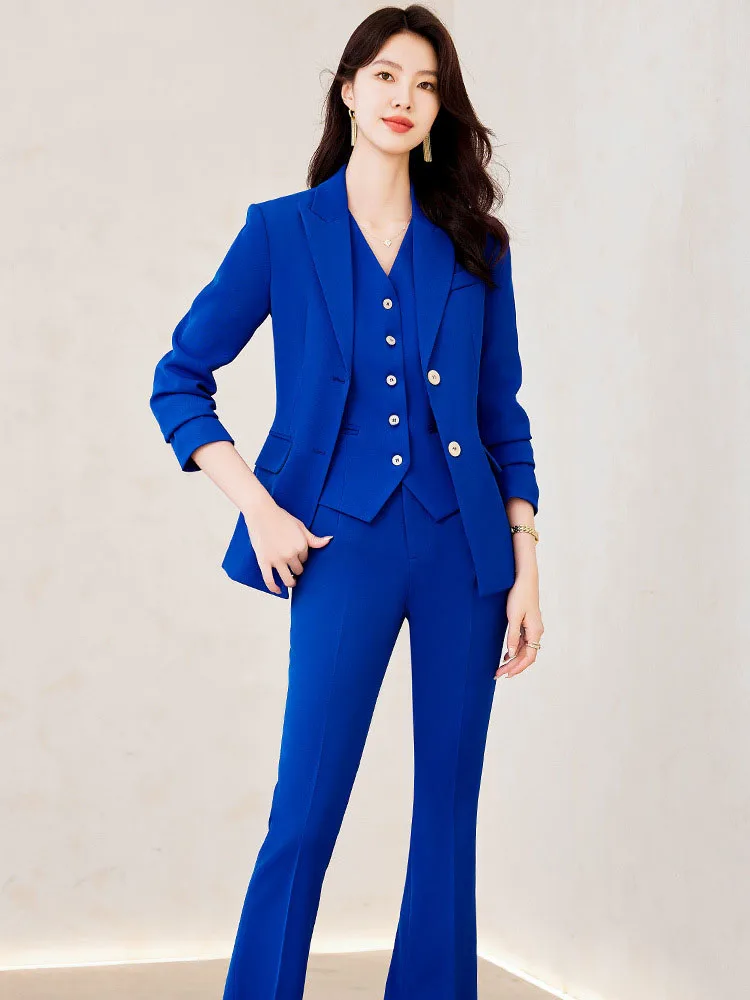 Pop High Quality Fabric Formal - Women'S Formal Wear Pantsuits ulasan dan harga