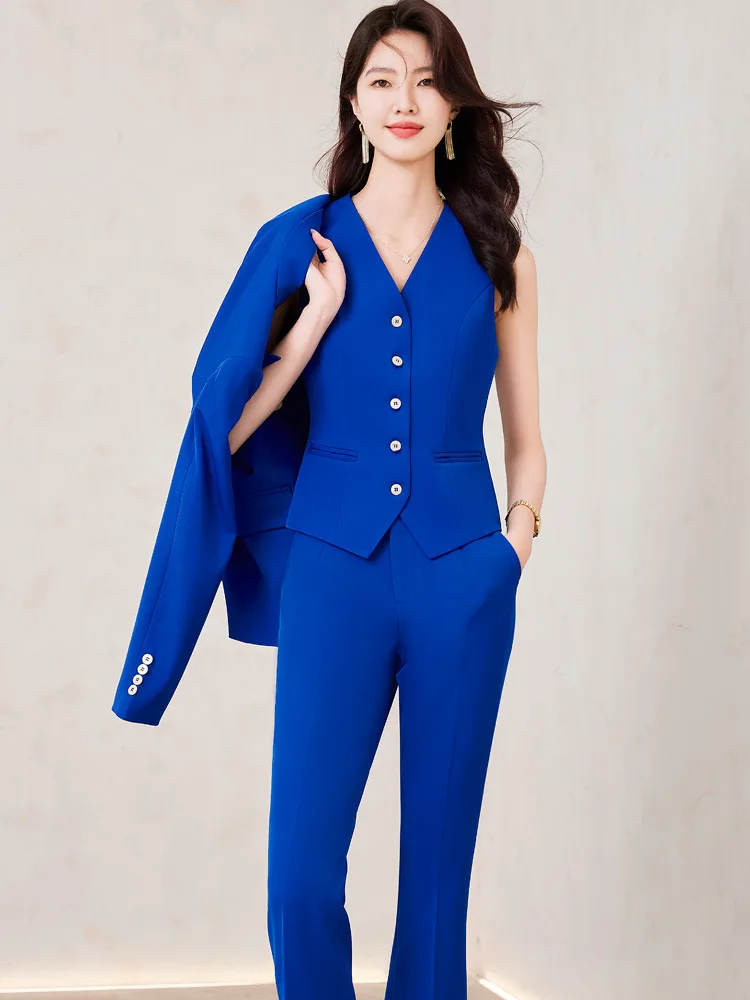 Pop High Quality Fabric Formal - Women'S Formal Wear Pantsuits ulasan dan harga