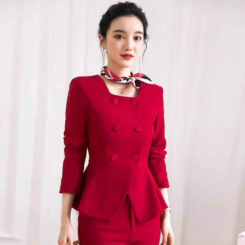 Elegant Women Business Work We - Women'S Formal Wear Pantsuits ulasan dan harga