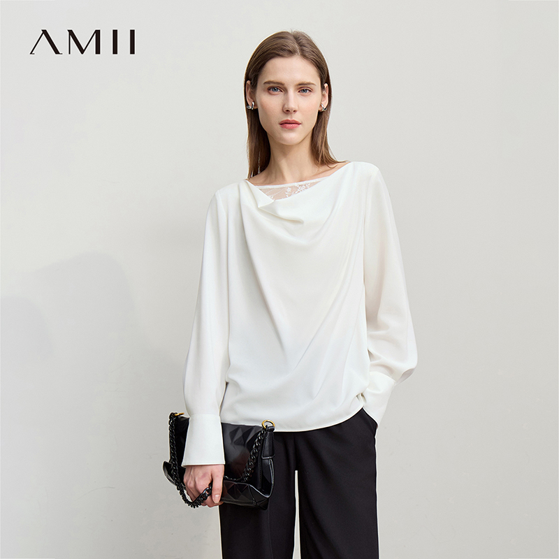 Amii Women's Autumn Blouse 202 - Women'S Formal Wear Blouse ulasan dan harga