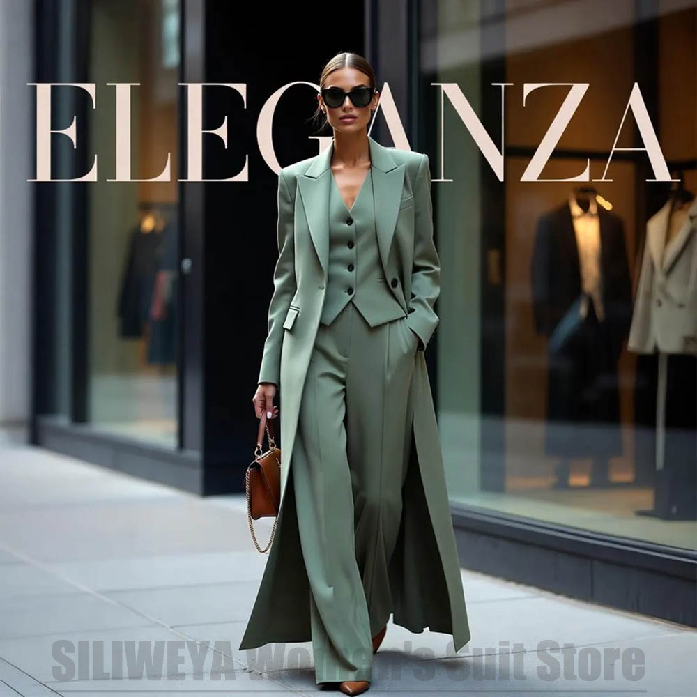 Chic Women's Suit Set Three Pi - Women Formal Wear Blazers ulasan dan harga