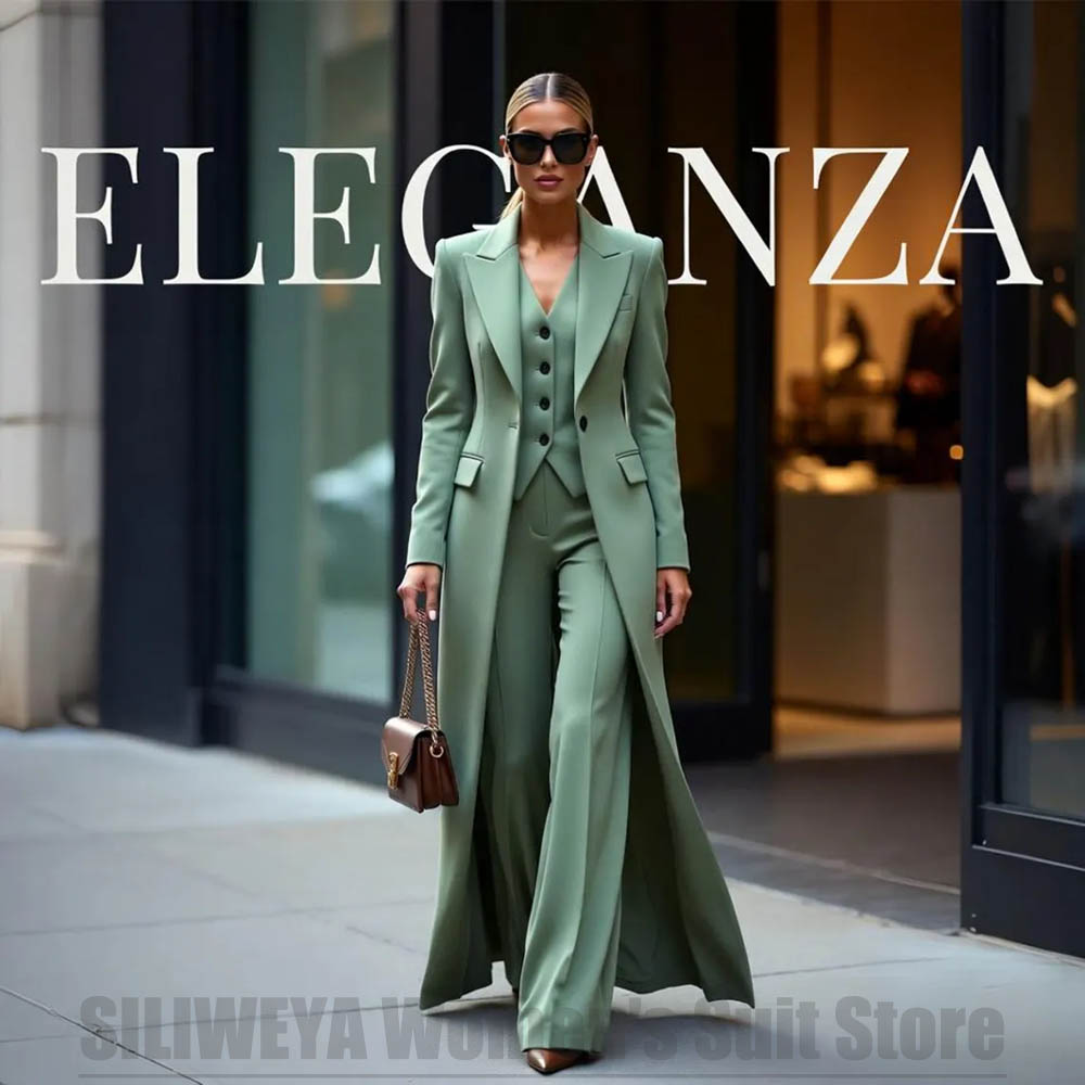 Chic Women's Suit Set Three Pi - Women Formal Wear Blazers ulasan dan harga