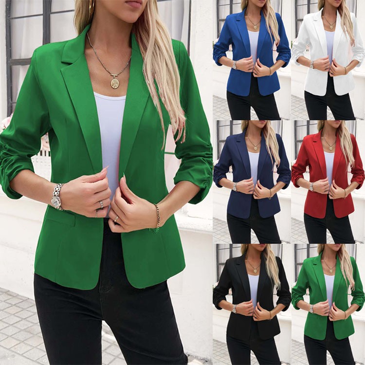 2026 new European and American - Women Formal Wear Blazers ulasan dan harga