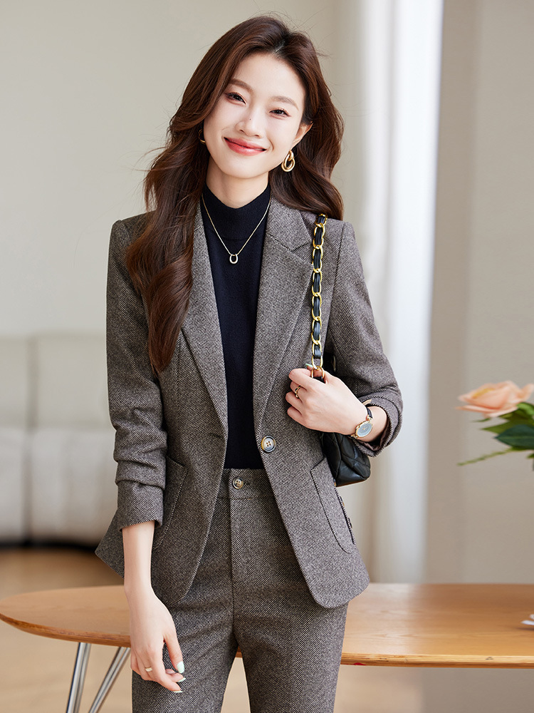 High Quality Fabric Women Busi - Women'S Formal Wear Pantsuits ulasan dan harga