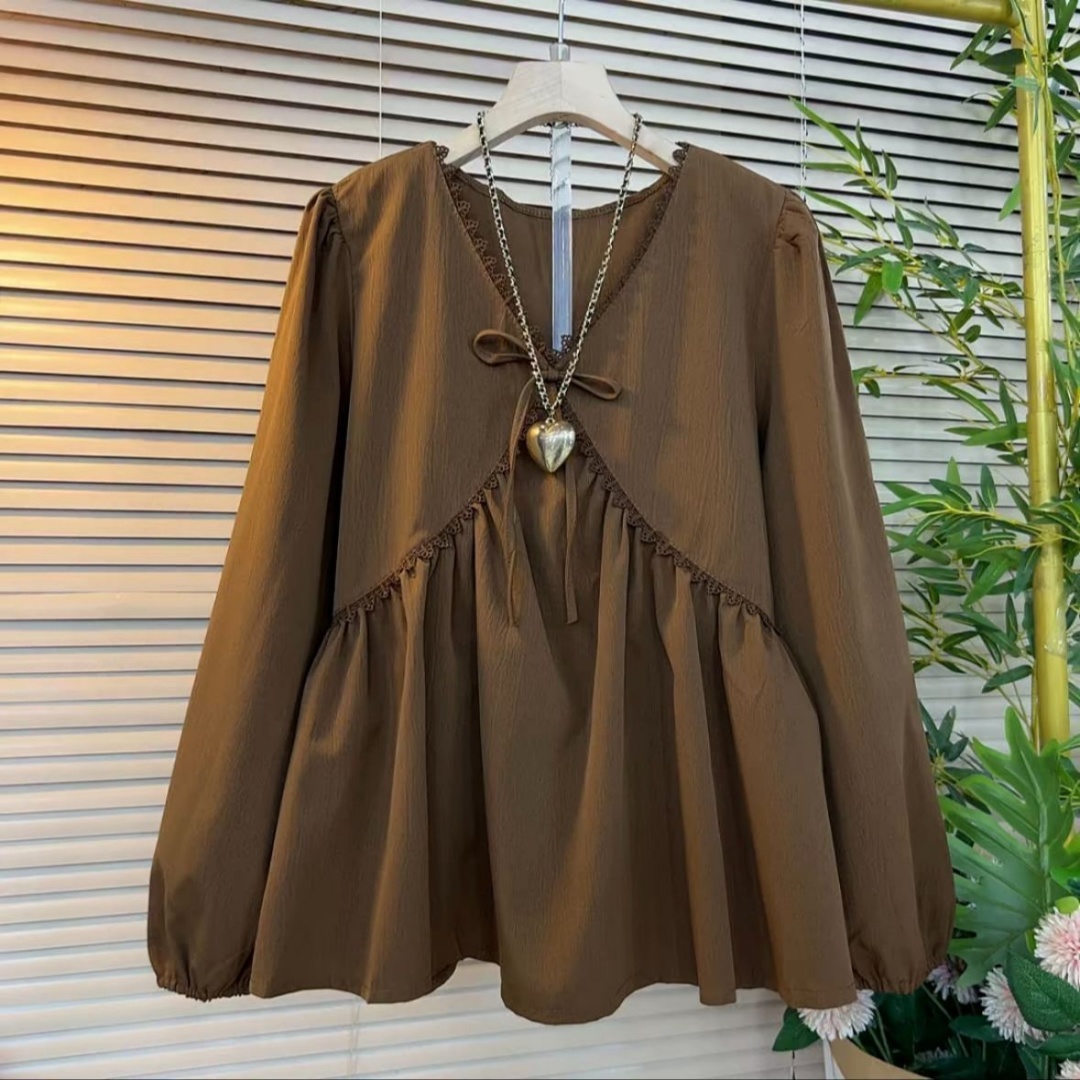 Plus Size Women Clothing Sprin - Women'S Formal Wear Blouse ulasan dan harga