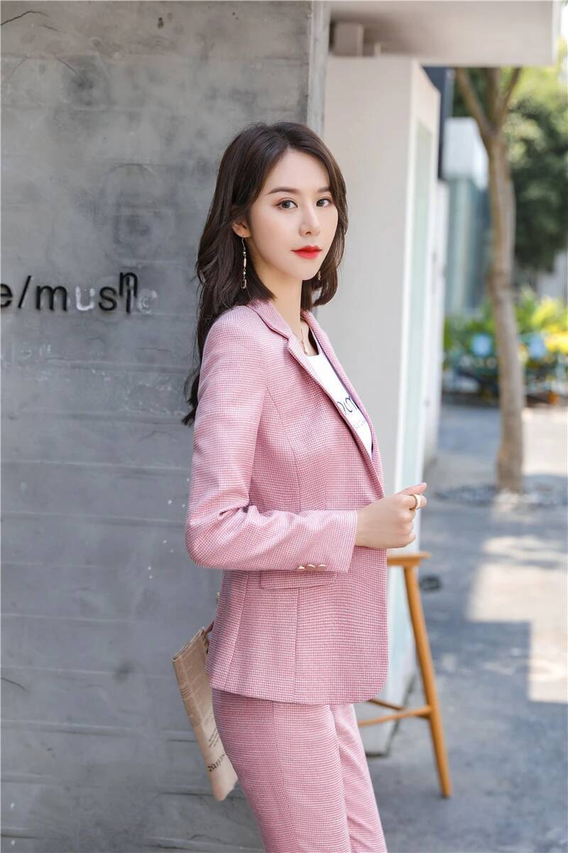 Novelty Green Uniform Designs  - Women'S Formal Wear Pantsuits ulasan dan harga