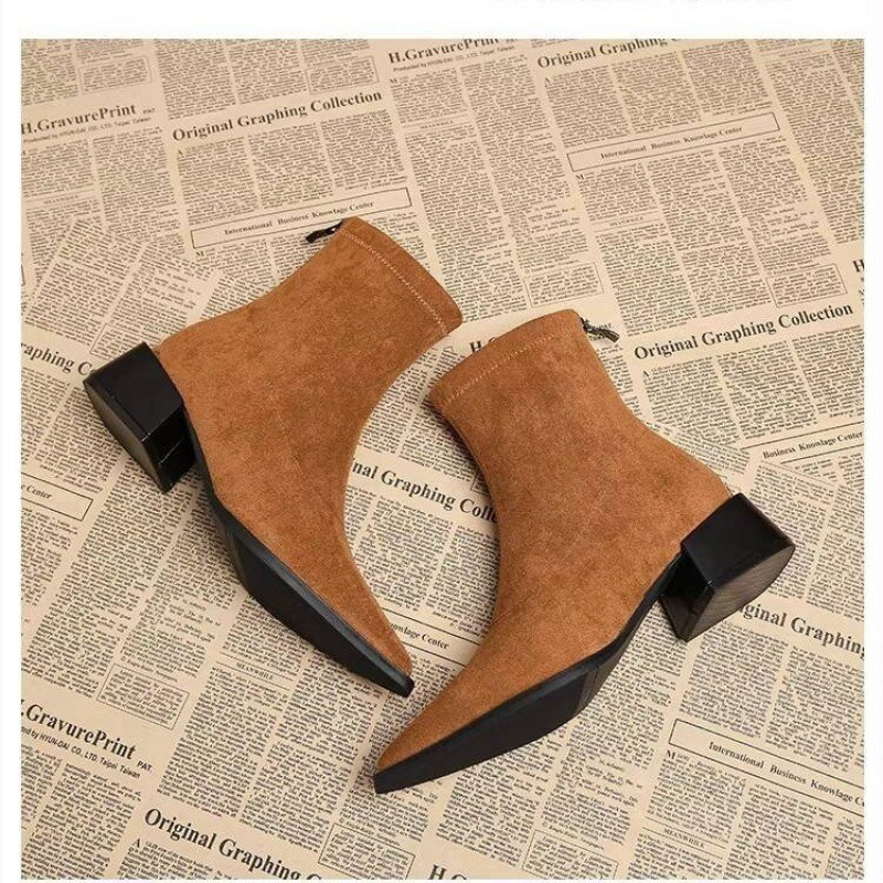 New Low Heel Women Mordern Ank - Vintage Women'S Formal Wear ulasan dan harga