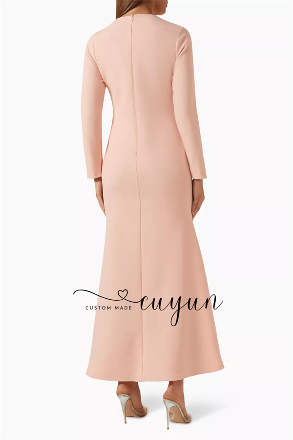 CUYUN Customized Semi-Mermaid  - Women'S Semi Formal Evening Wear ulasan dan harga