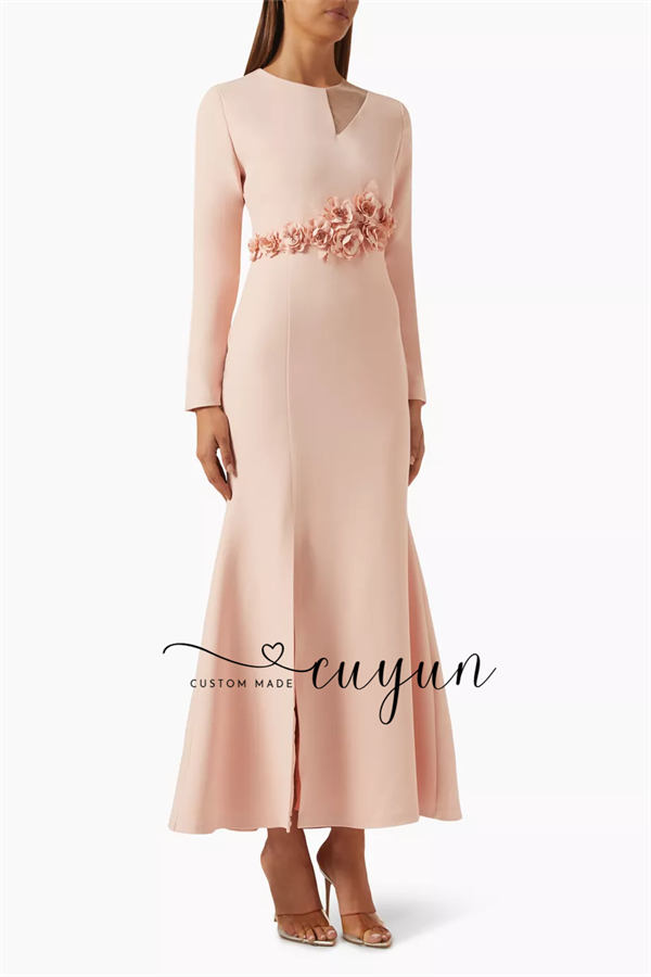 CUYUN Customized Semi-Mermaid  - Women'S Semi Formal Evening Wear ulasan dan harga