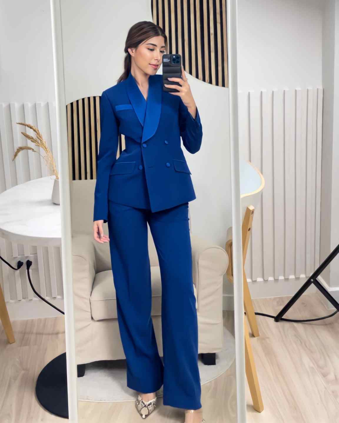 Royal Blue Women Jacket Sets C - Women'S Formal Jackets To Wear With Dresses ulasan dan harga