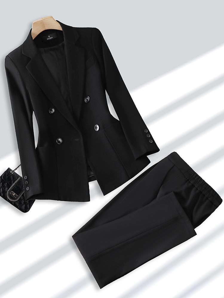 Fashion Ladies Pant Suit Forma - Women Formal Wear Blazers ulasan dan harga