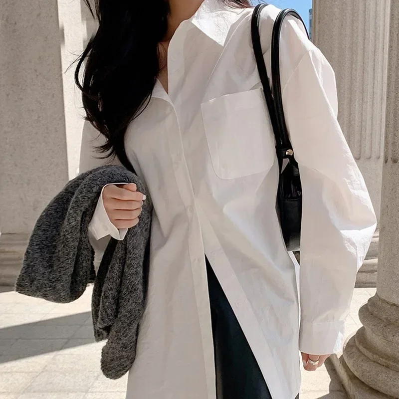 2026 Fashion New Cotton Long S - Women'S Formal Wear Blouse ulasan dan harga