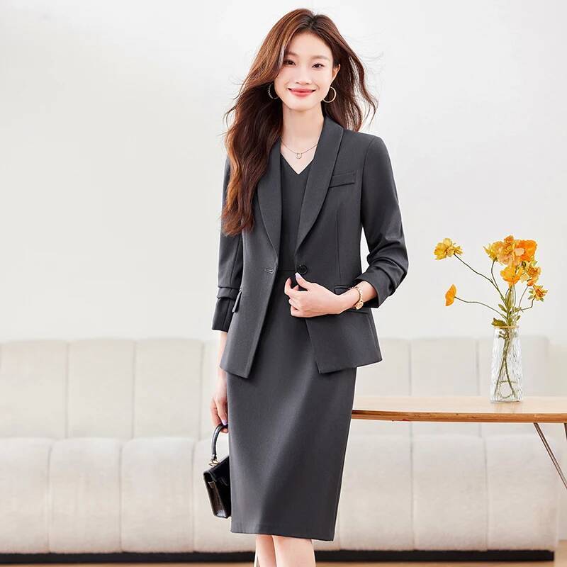 High Quality Fabric Women Busi - Women'S Formal Wear Pantsuits ulasan dan harga