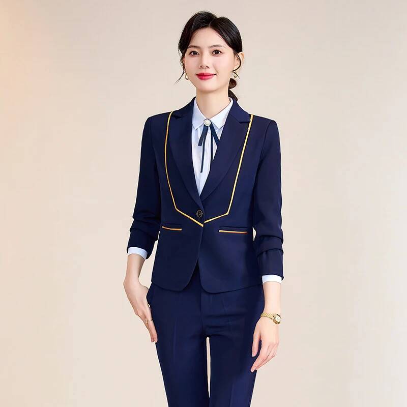Ladies Office Work Wear Suits  - Women'S Formal Wear Pantsuits ulasan dan harga