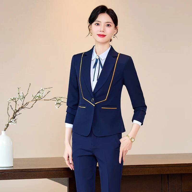 Ladies Office Work Wear Suits  - Women'S Formal Wear Pantsuits ulasan dan harga