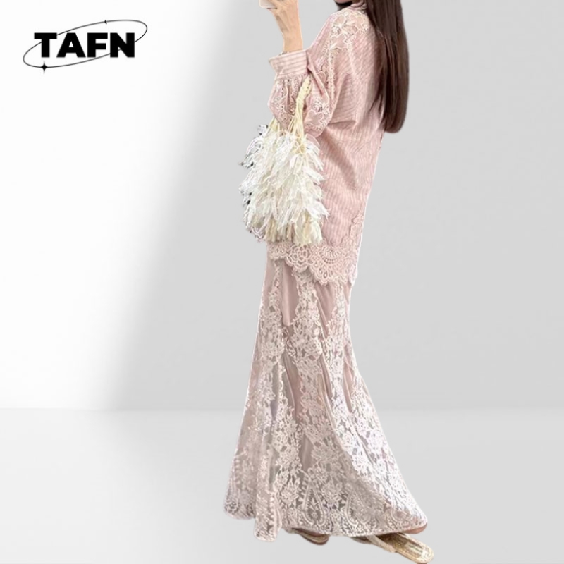 Ladies Fashion Skirt Soft Fabr - Women'S Formal Wear Blouse ulasan dan harga