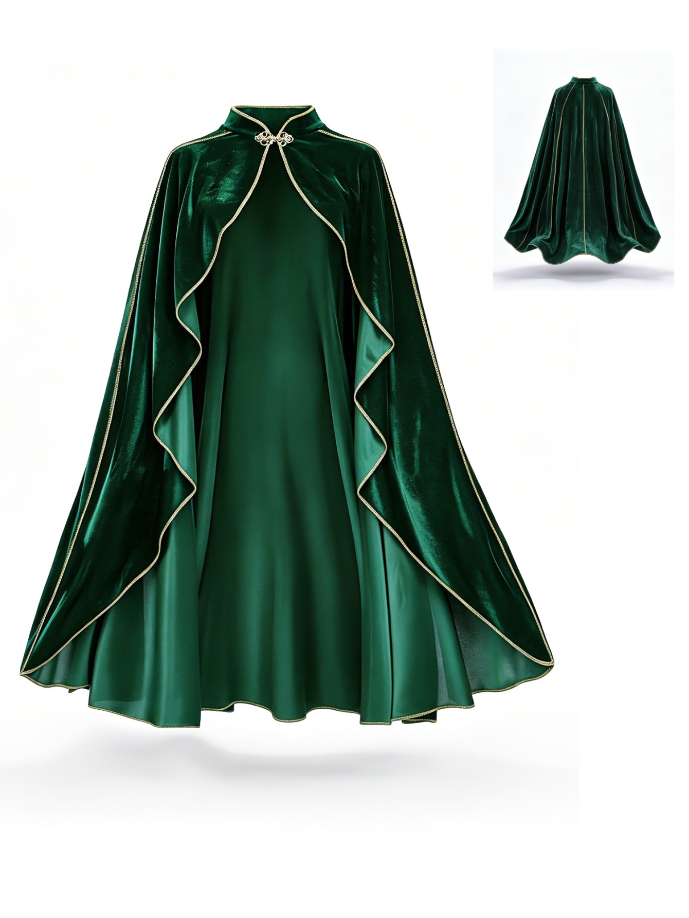Women Vintage Green Velvet Cap - Vintage Women'S Formal Wear ulasan dan harga