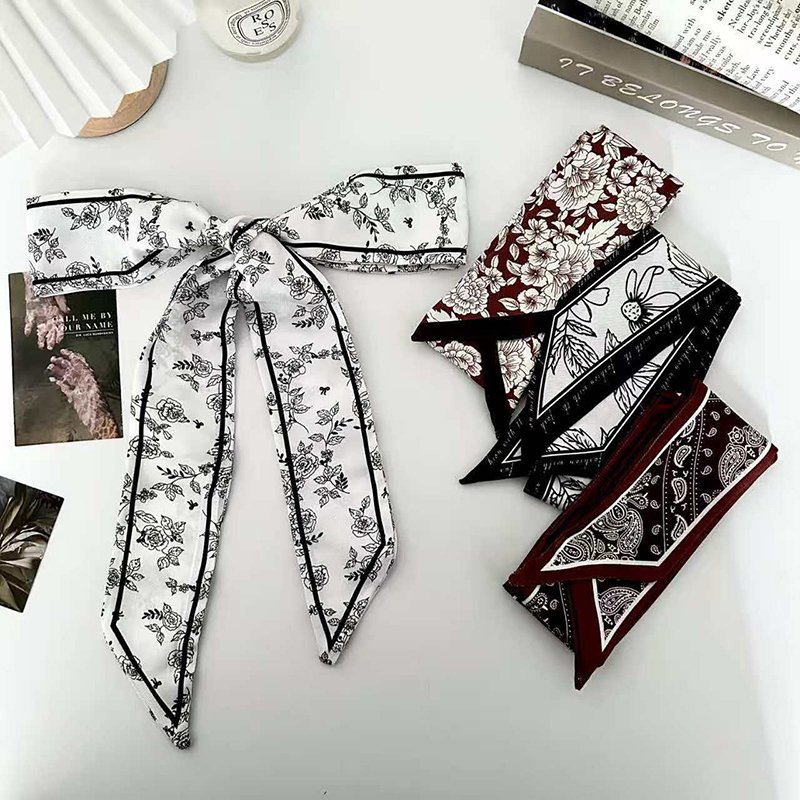 Luxury Fashion Woman Skinny Si - Scarf Silk Neck ulasan dan harga