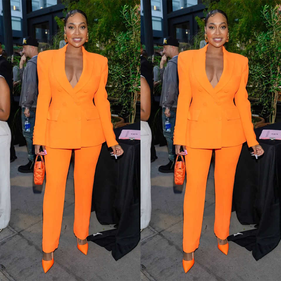 Customized Orange Spring Women - Women'S Formal Jackets To Wear With Dresses ulasan dan harga