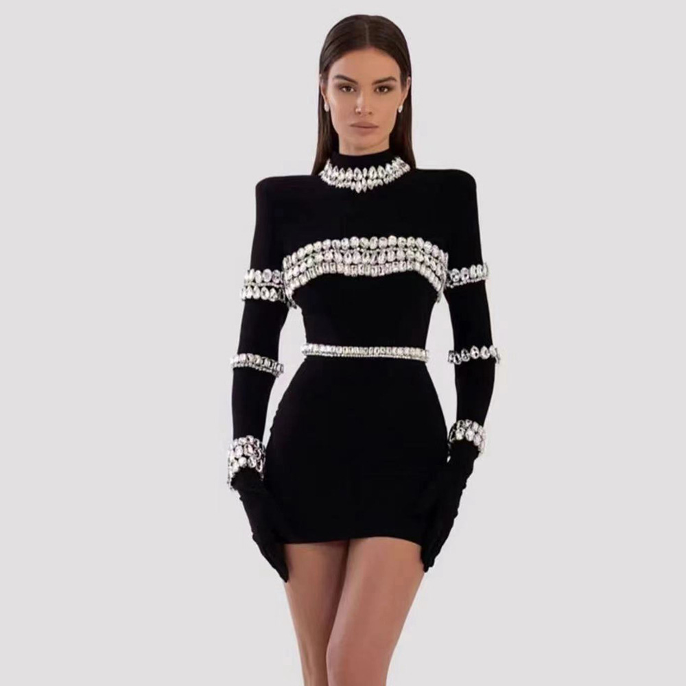 Super Flash Rhinestone Semi-tu - Women'S Semi Formal Evening Wear ulasan dan harga
