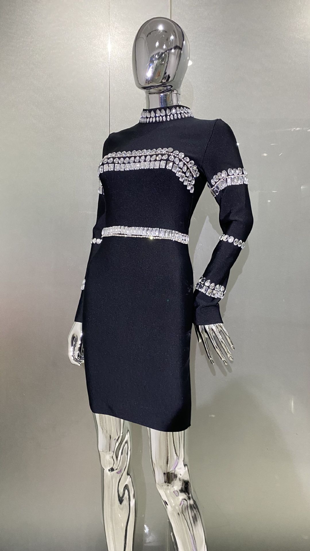 Super Flash Rhinestone Semi-tu - Women'S Semi Formal Evening Wear ulasan dan harga
