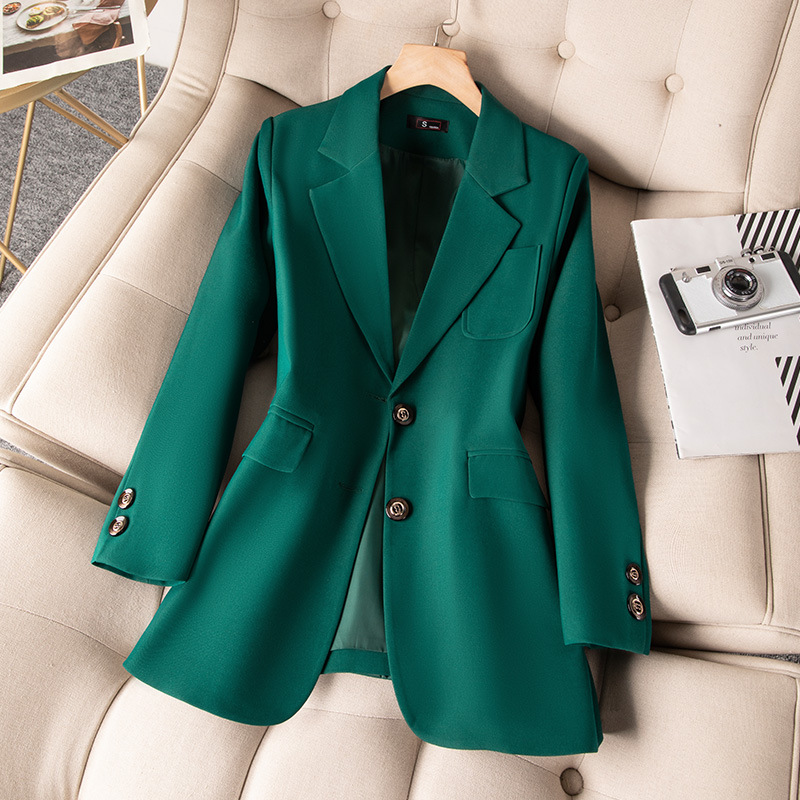 Blue Black Green Women Formal  - Women Formal Wear Blazers ulasan dan harga